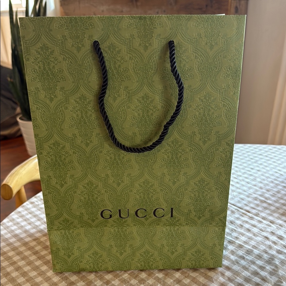 Gucci Paisley Tote Shopping Bag